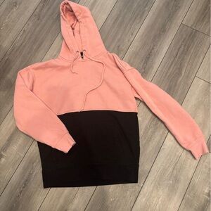 Zine Clothing Pink and Black Women's Hoodie
